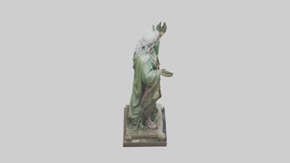 Forest Savior Statue model 3D model