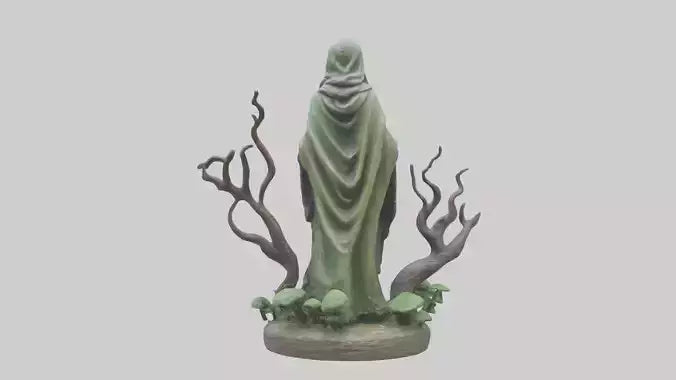Forest Wanderer statue model 3D model