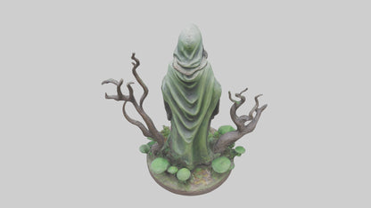 Forest Wanderer statue model 3D model