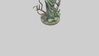 Forest Wanderer statue model 3D model