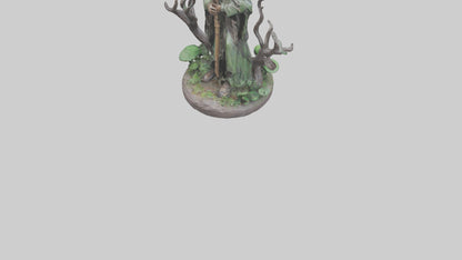 Forest Wanderer statue model 3D model