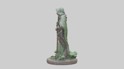 Forest Wanderer statue model 3D model