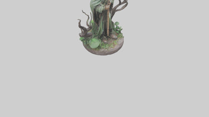 Forest Wanderer statue model 3D model