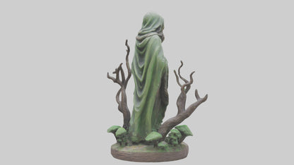Forest Wanderer statue model 3D model