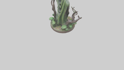 Forest Wanderer statue model 3D model
