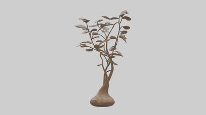 Forest Wind Sculpture model 3D model