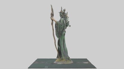 Forest Witch statue model 3D model