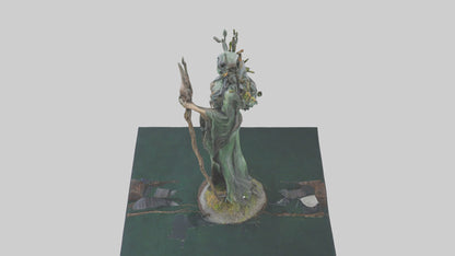 Forest Witch statue model 3D model