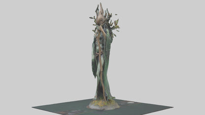 Forest Witch statue model 3D model