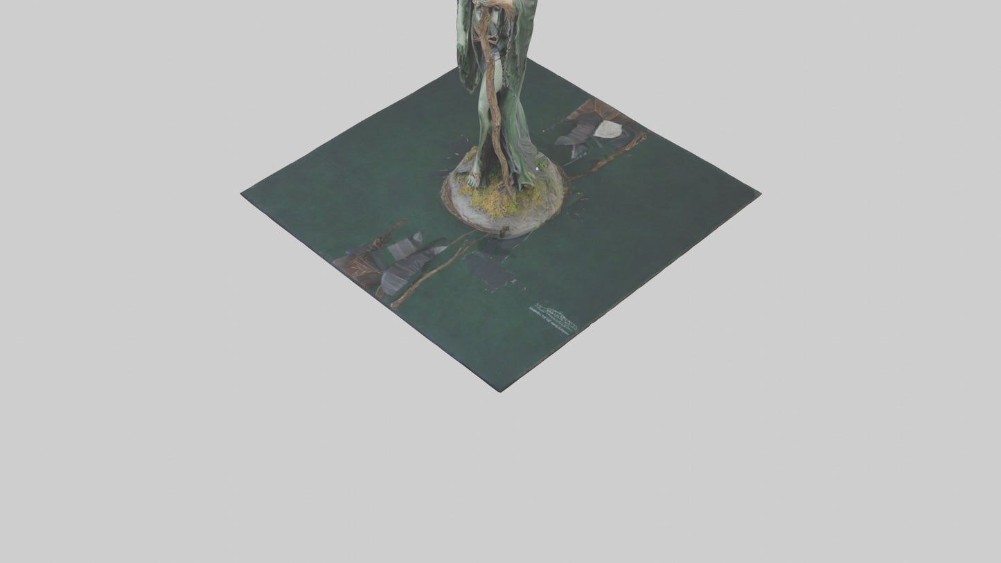 Forest Witch statue model 3D model