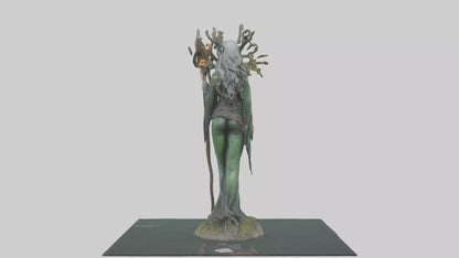 Forest Witch statue model 3D model