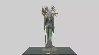 Forest Witch statue model 3D model