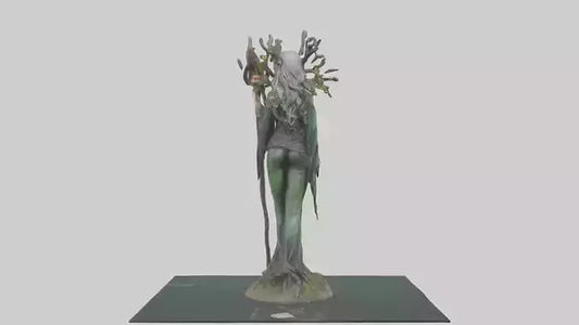 Forest Witch statue model 3D model