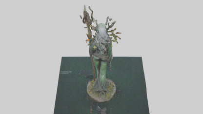 Forest Witch statue model 3D model