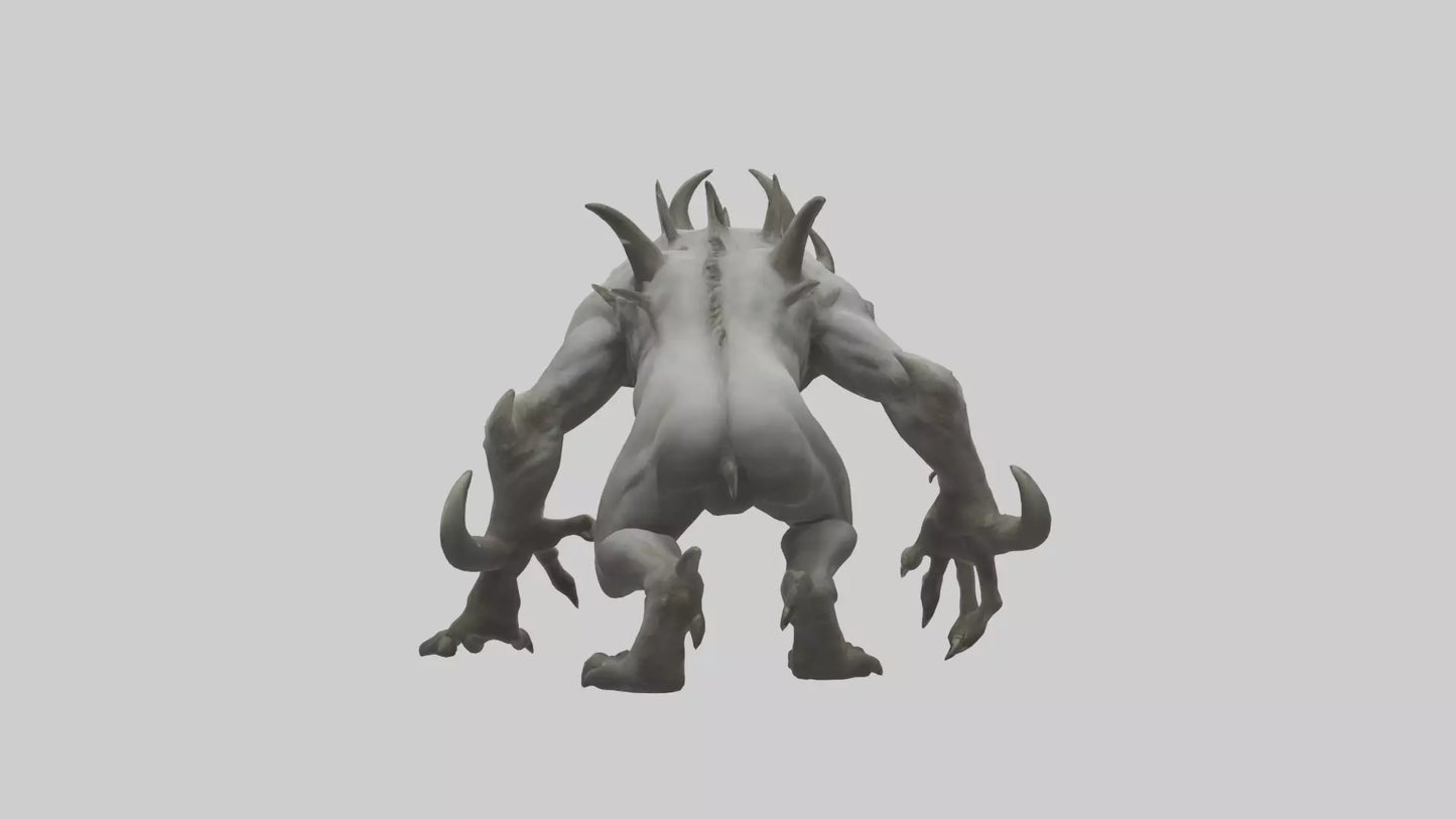Forgotten Beast model 3D model