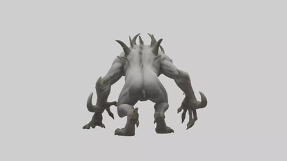 Forgotten Beast model 3D model