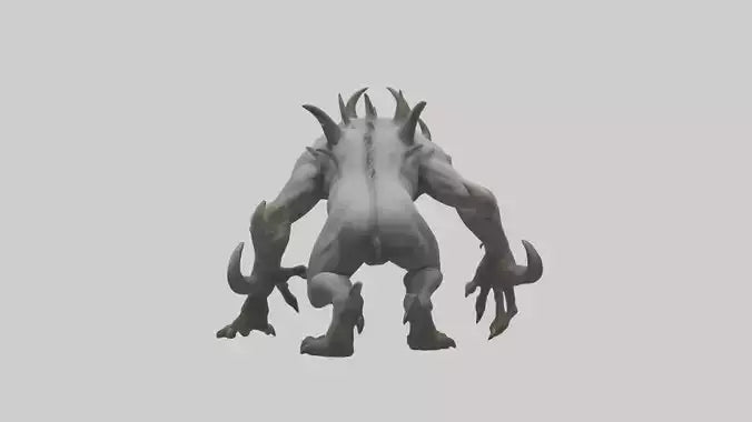 Forgotten Beast model 3D model