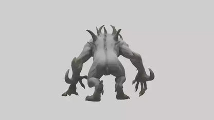Forgotten Beast model 3D model