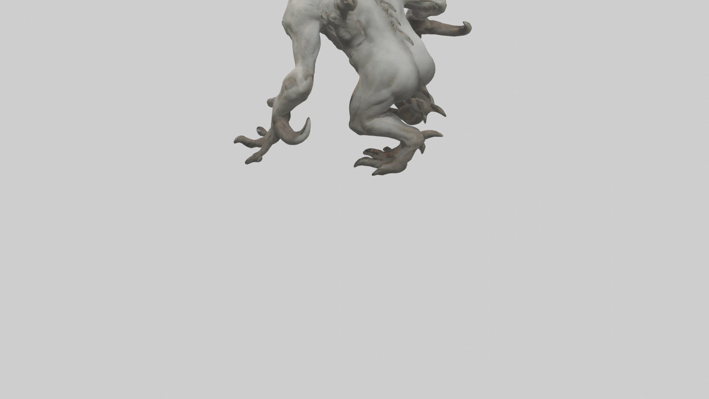 Forgotten Beast model 3D model
