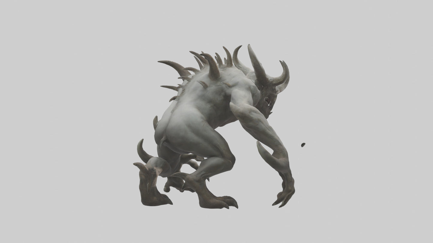 Forgotten Beast model 3D model