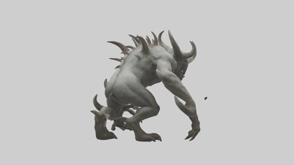 Forgotten Beast model 3D model