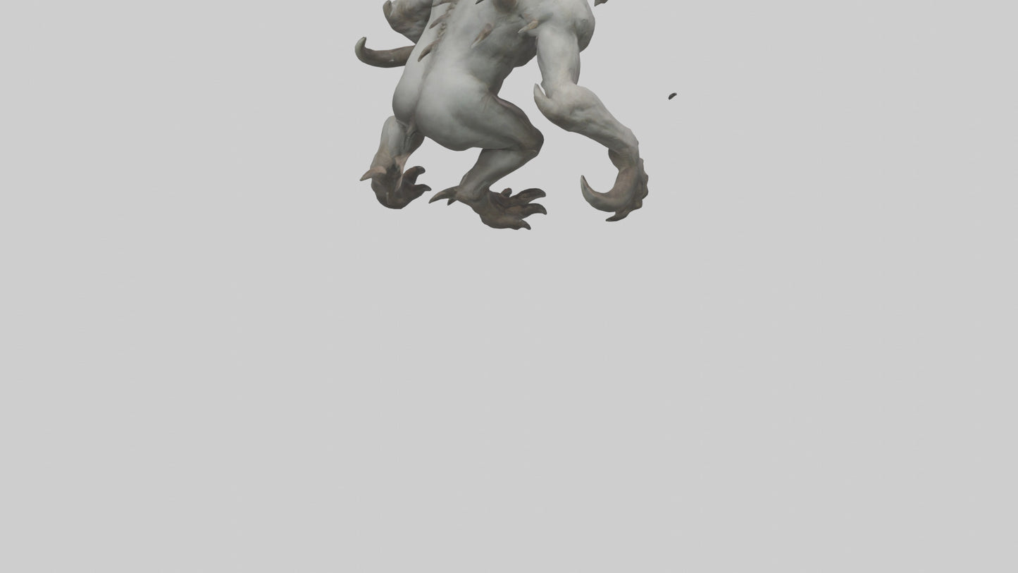Forgotten Beast model 3D model