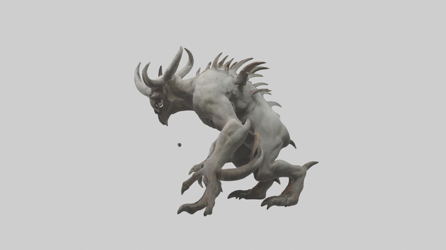Forgotten Beast model 3D model
