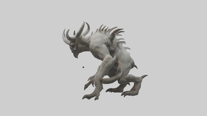 Forgotten Beast model 3D model