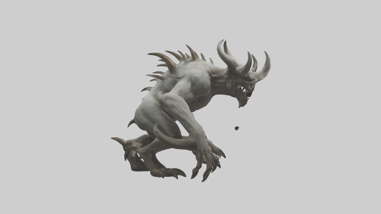 Forgotten Beast model 3D model