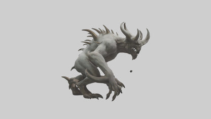 Forgotten Beast model 3D model