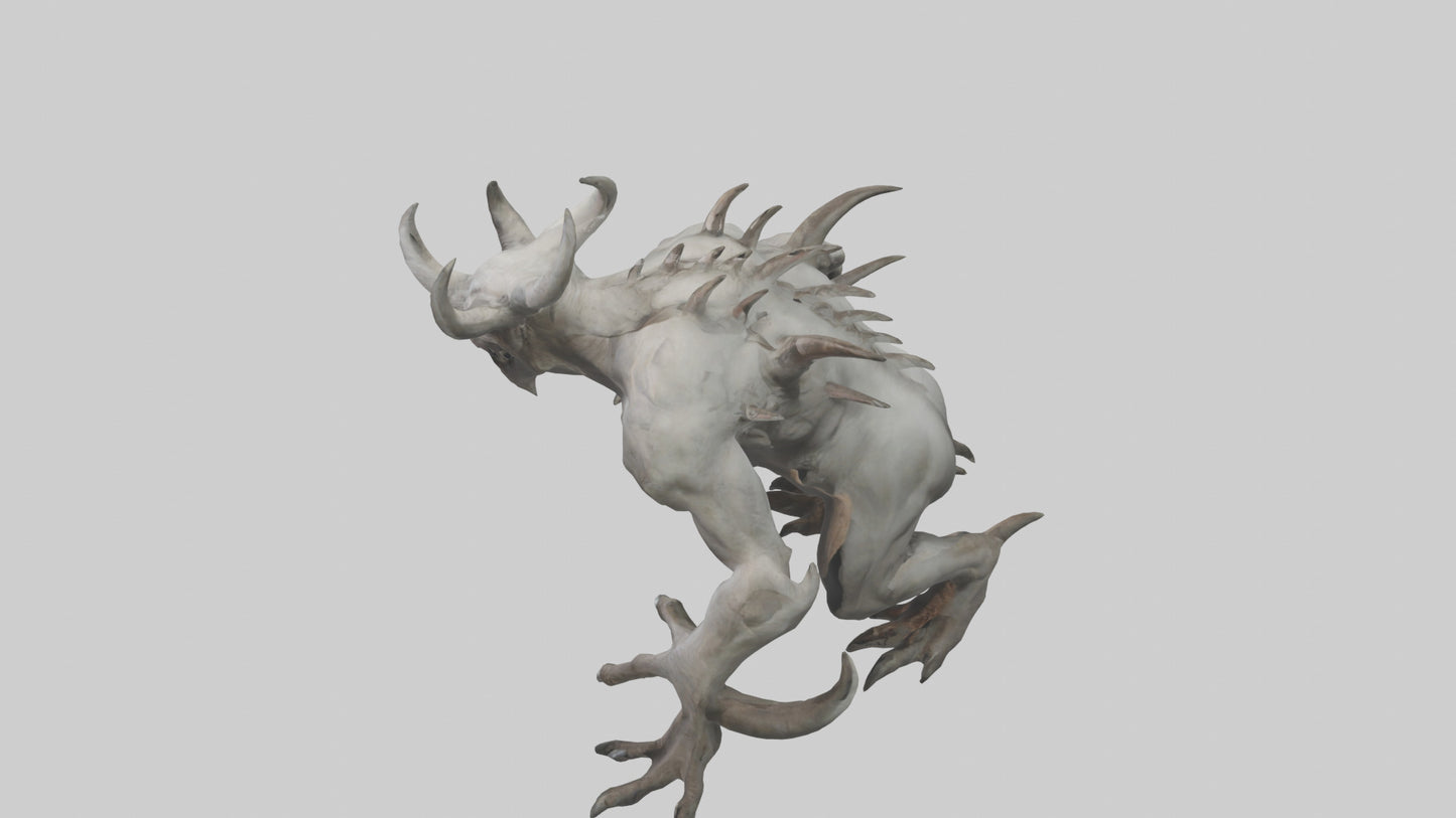Forgotten Beast model 3D model