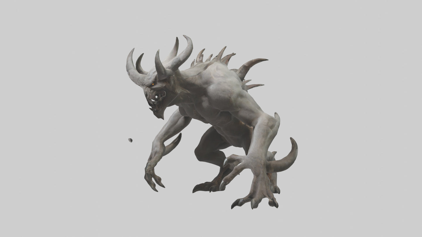 Forgotten Beast model 3D model