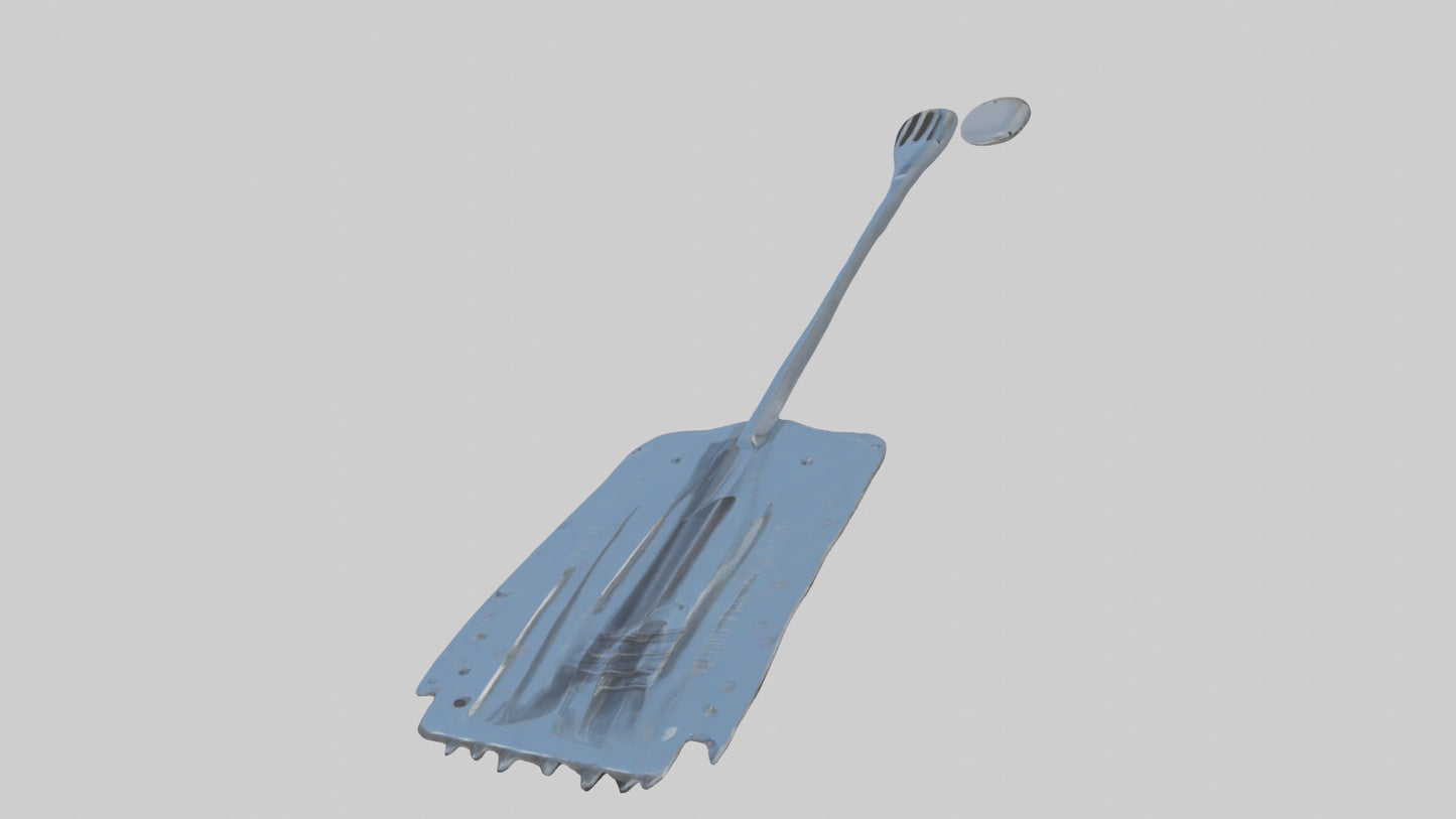 Fork model 3D model