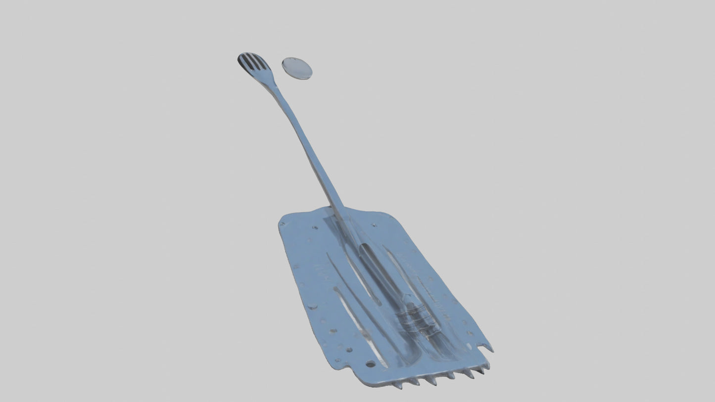Fork model 3D model