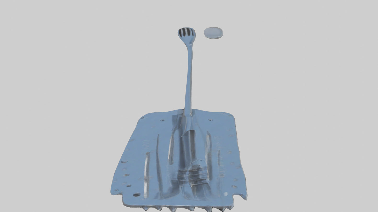 Fork model 3D model