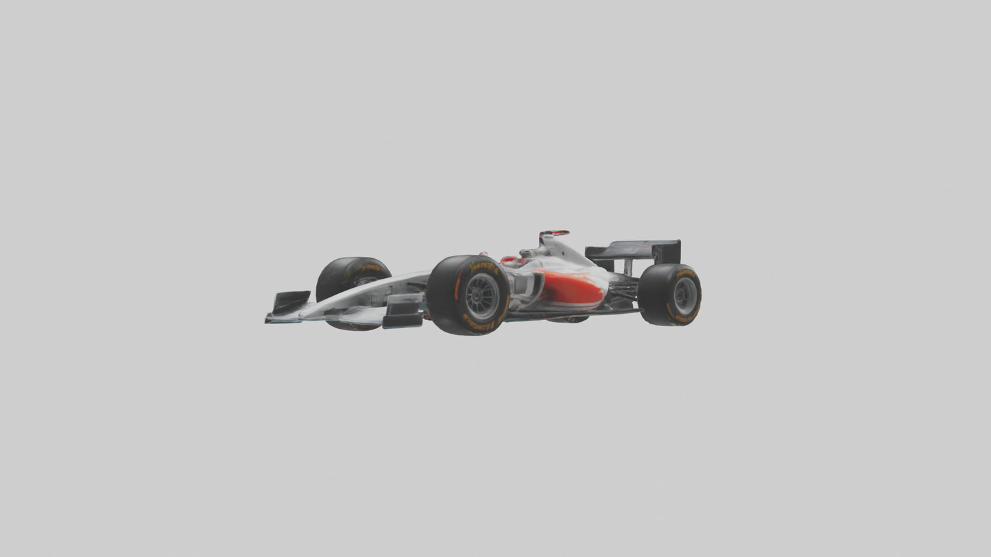 Formula 1 Racing Car model 3D model