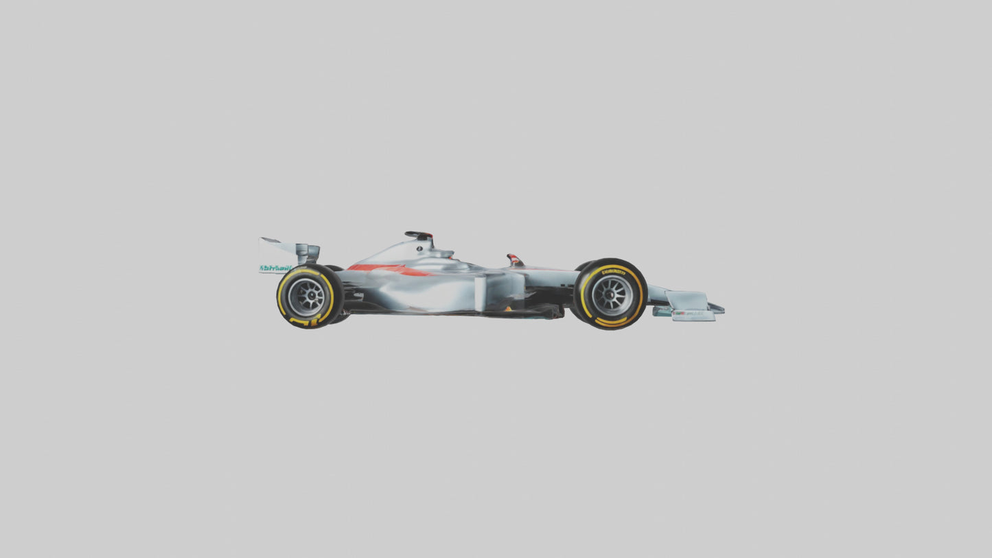 Formula 1 Racing Car model 3D model
