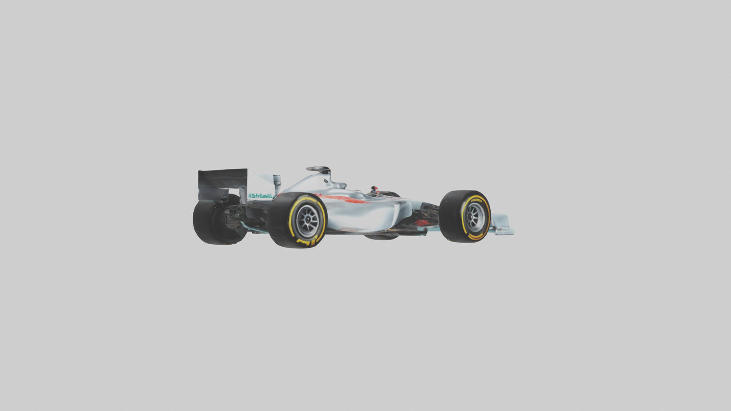 Formula 1 Racing Car model 3D model