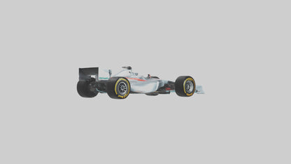 Formula 1 Racing Car model 3D model