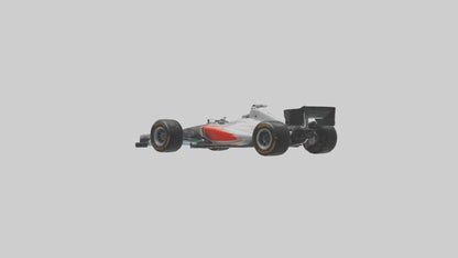 Formula 1 Racing Car model 3D model