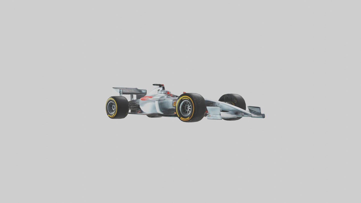 Formula 1 Racing Car model 3D model
