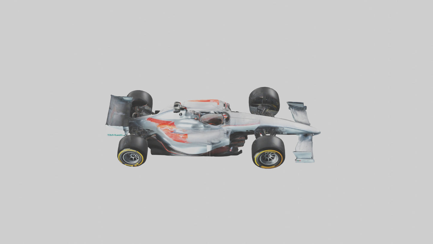 Formula 1 Racing Car model 3D model
