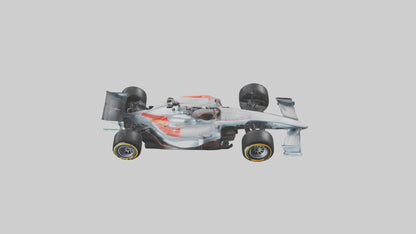 Formula 1 Racing Car model 3D model