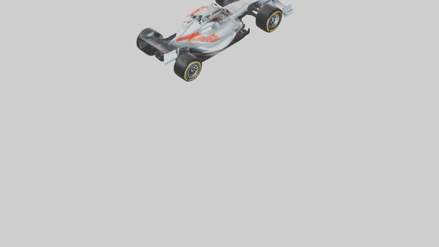 Formula 1 Racing Car model 3D model