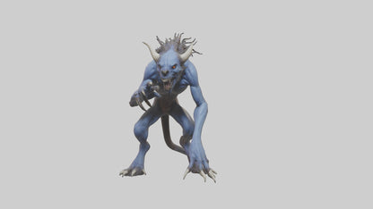 3D model Forsaken Beast model VR / AR / low-poly