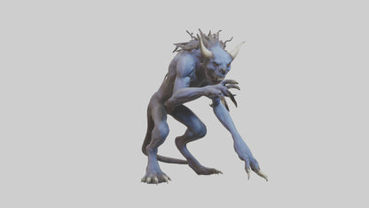3D model Forsaken Beast model VR / AR / low-poly