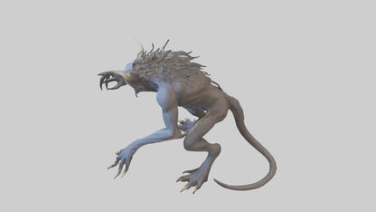 3D model Forsaken Beast model VR / AR / low-poly