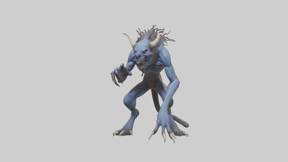 3D model Forsaken Beast model VR / AR / low-poly