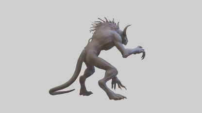 3D model Forsaken Beast model VR / AR / low-poly