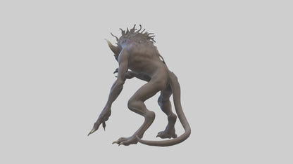 3D model Forsaken Beast model VR / AR / low-poly